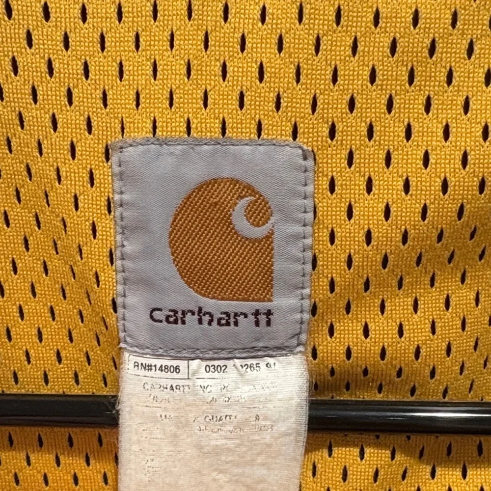 Carhartt Two-Tone Yellow and Black Coat - Picture 2 of 7